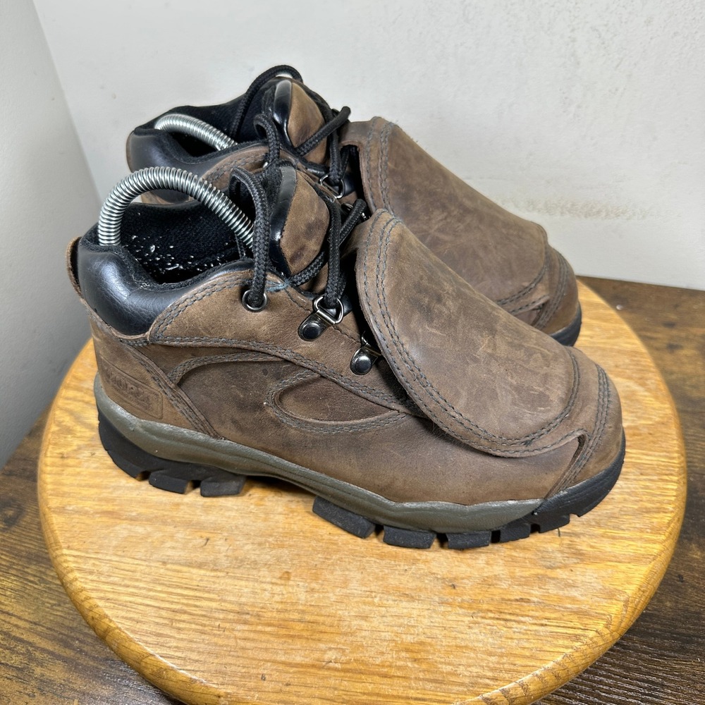 Worx by Red Wing Shoes 5584-1 Mens Brown Leather Metatarsal Steel Toe Boots 5.5M